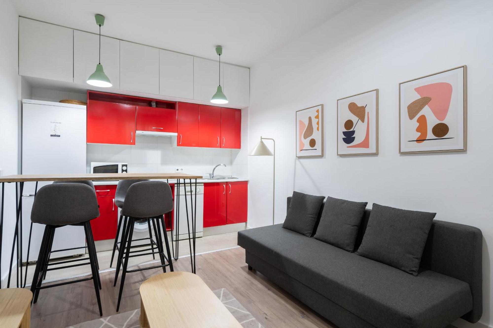 Apartament En Chueca 4 Personas Alquiler Temporal *
